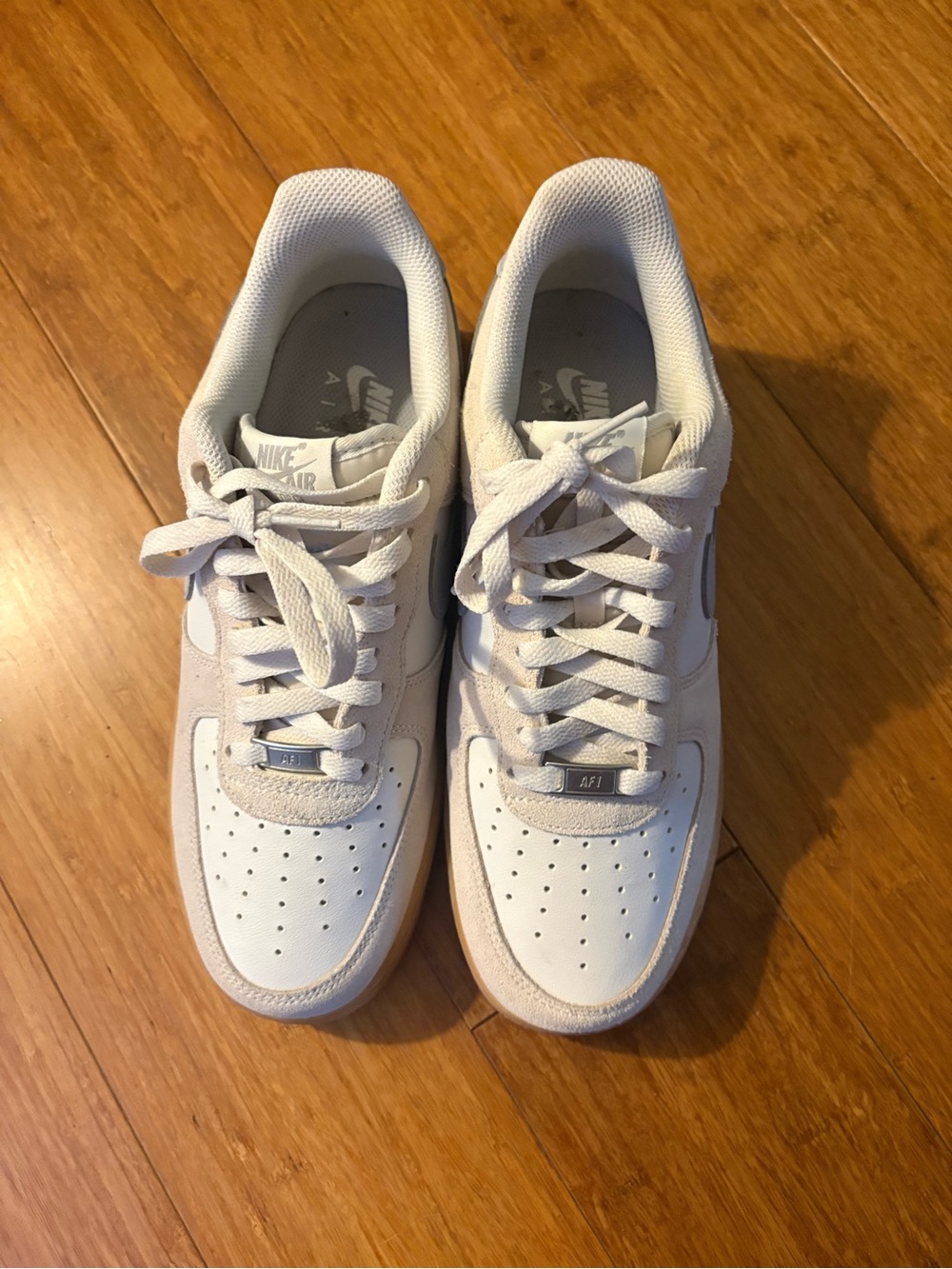Nike Air Force 1 
Phantom Smoke Gray Gum 
Men
